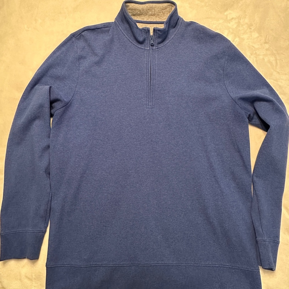 Men’s Vineyard Vines Soft Quarter Zip in XL, color Ocean Breeze